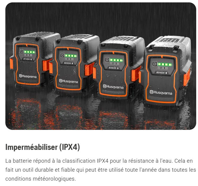 Batterie Husqvarna 40-B330X