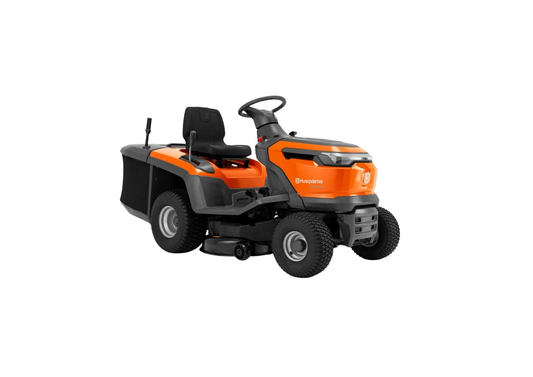 Tracteur tondeuse Husqvarna TC114 - ramassage - coupe 95cm - 452cm3