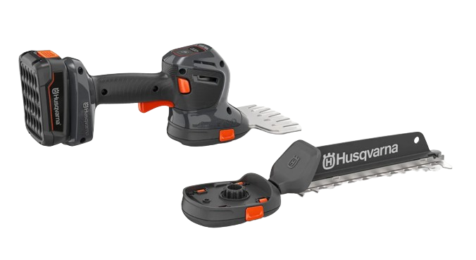 Taille haies à batterie Husqvarna Aspire S20-P4A pack avec batterie P4A 18-B36 + chargeur P4A 18-C50