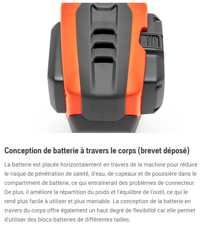 Tronçonneuse à batterie Husqvarna 230i pack avec batterie 40-B140 + chargeur 40-C80