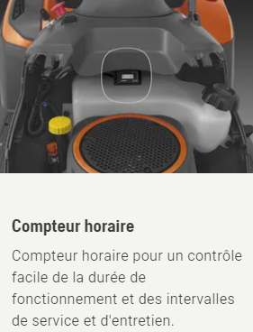 Tracteur tondeuse Husqvarna TS114 - éjection latérale - coupe 95cm - 452cm3