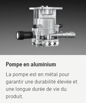 Nettoyeur haute pression Husqvarna PW130 - 130 bar - débit max 465 l/h