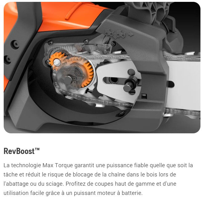 Tronçonneuse à batterie Husqvarna 242i pack avec batterie 40-B140 + chargeur 40-C80