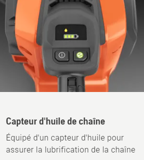 Tronçonneuse professionnelle à batterie Husqvarna 542iXP