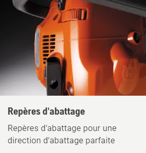 Tronçonneuse Husqvarna 445 Rancher - .325 - 1,5mm - Guide 45cm - 55 cm3 - 6 kg