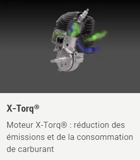 Tronçonneuse Husqvarna 450S - .325 - 1,3mm - Guide 45cm - 50 cm3 - 5,1 kg