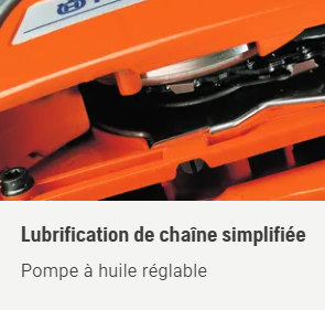 Tronçonneuse Husqvarna 445 Rancher - .325 - 1,5mm - Guide 45cm - 55 cm3 - 6 kg