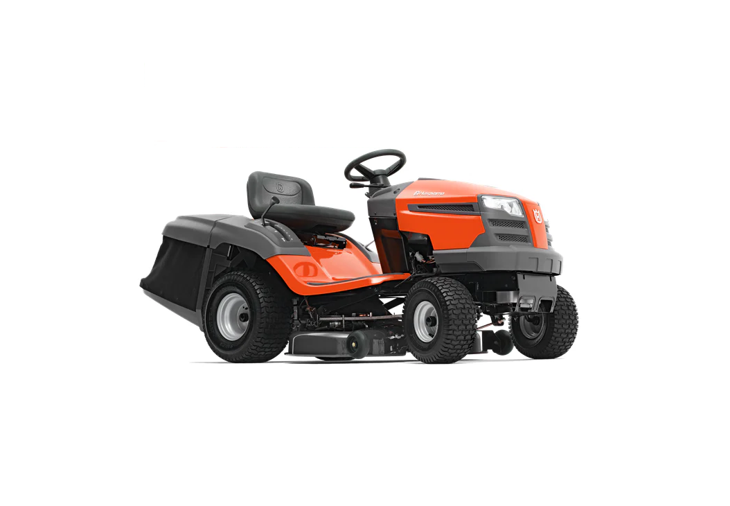 Tracteur tondeuse Husqvarna TC138 - ramassage - coupe 97cm - 452cm3