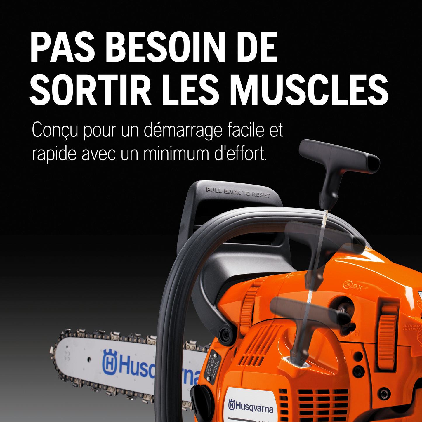 Tronçonneuse Husqvarna 135 Mark II - 3/8 mini - 1,3mm - Guide 40cm - 38 cm3 - 4,7 kg