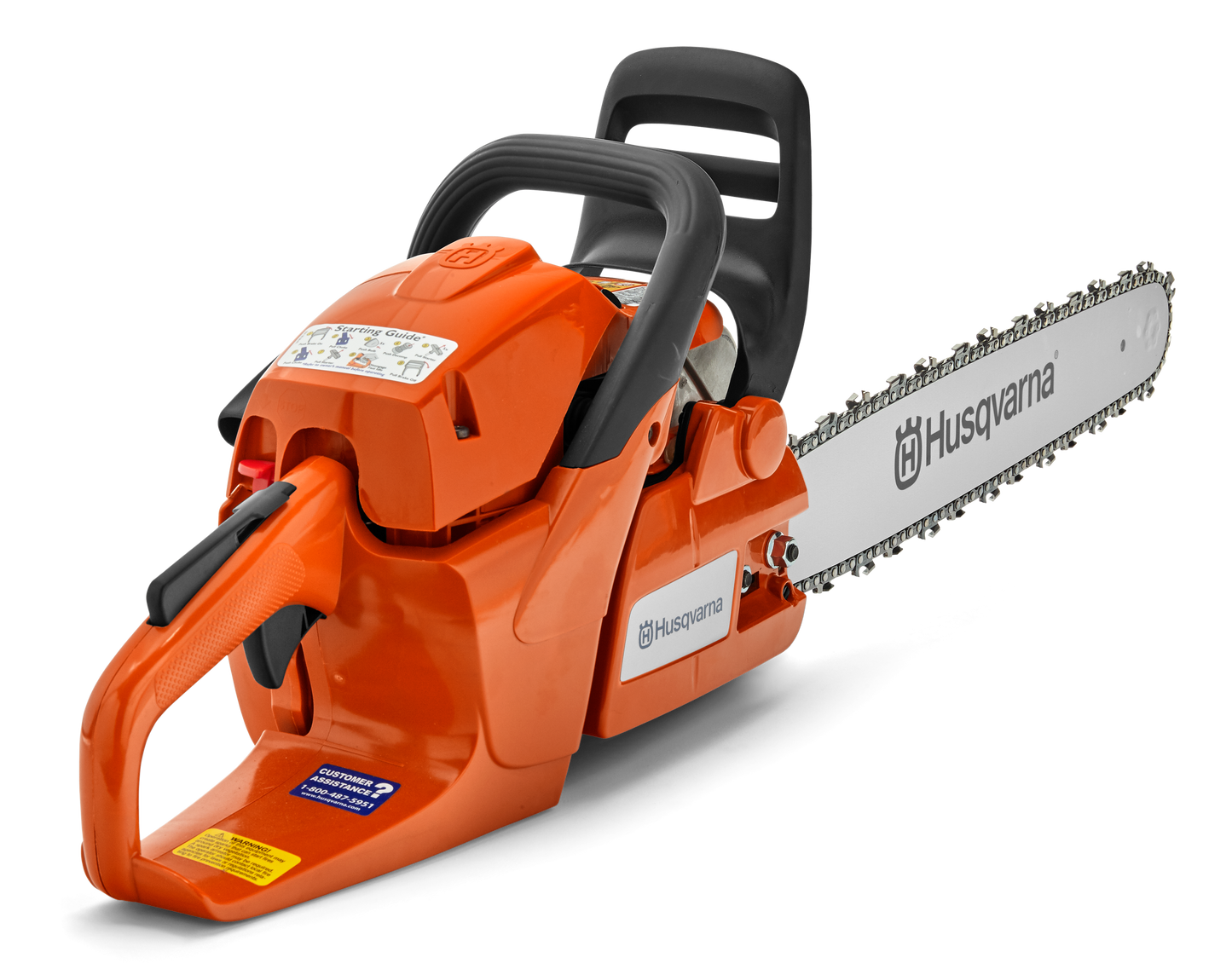 Tronçonneuse Husqvarna 445 Rancher - .325 - 1,5mm - Guide 45cm - 55 cm3 - 6 kg