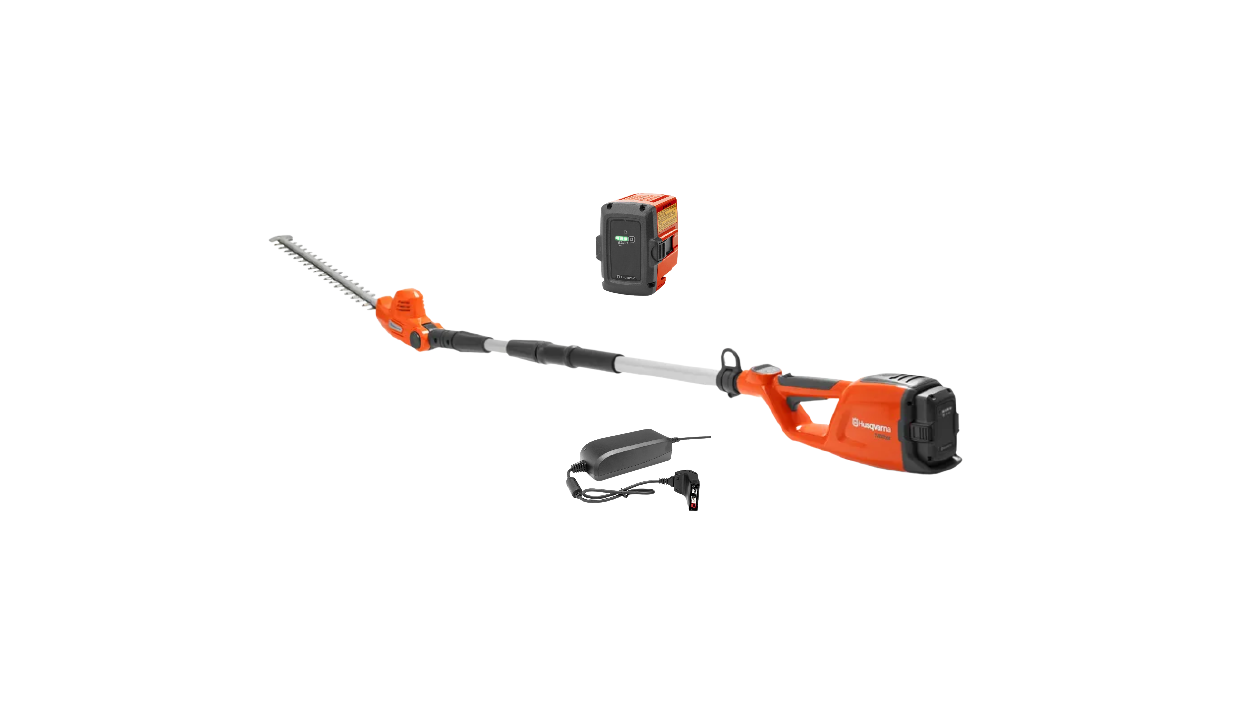 Taille-haies sur perche à batterie Husqvarna 120iTK4-H pack avec batterie 40-B70 + chargeur 80-C80