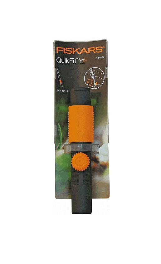 Adaptateur universel Fiskars 130000 QuikFit - 17cm - Plastique renforcé fibre de verre