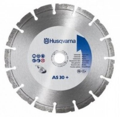 Disque diamant Husqvarna AS30 + - Diamètre 125mm - Alésage 22,2 - 543081940