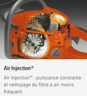 Tronçonneuse Husqvarna 130 - 3/8 mini - 1,3mm - Guide 35cm - 38 cm3 - 4,7 kg