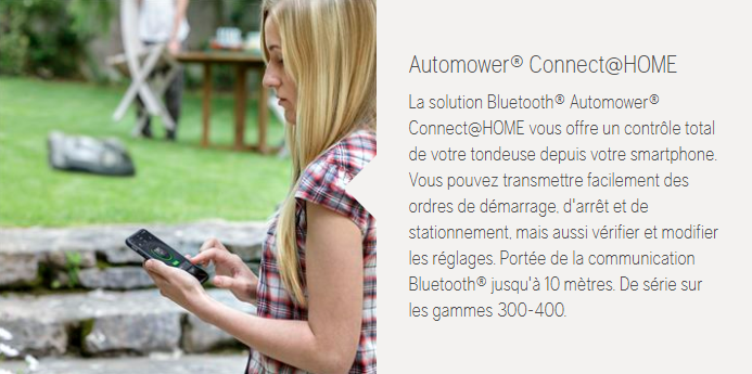 Robot tondeuse Husqvarna Automower 315 Mark II - Surface max 1500m2 - Pente max 40% (22°)