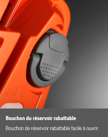 Tronçonneuse élagueuse Husqvarna T525 – 3/8 mini - 1,3mm - Guide 25cm - 27 cm3 - 2,7 kg
