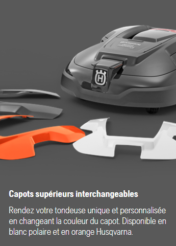 Robot tondeuse Husqvarna Automower 315 Mark II - Surface max 1500m2 - Pente max 40% (22°)