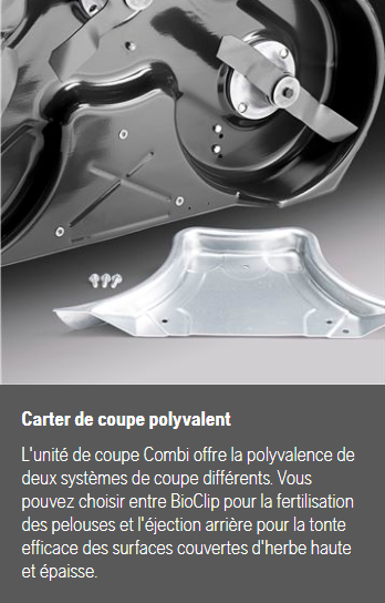 Rider Husqvarna R216T AWD - 4x4 - 656cm3 - carter 103cm - 3 lames
