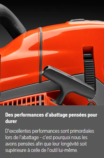 Tronçonneuse Husqvarna 572 XP - 3/8 - 1,5mm - Guide 50cm - 70,7 cm3 - 6,6 kg