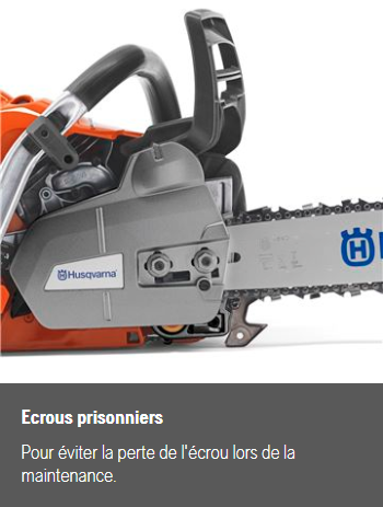 Tronçonneuse Husqvarna 550XP Mark II - .325 - 1,5mm - Guide 45cm - 50,1 cm3 - 5,3 kg
