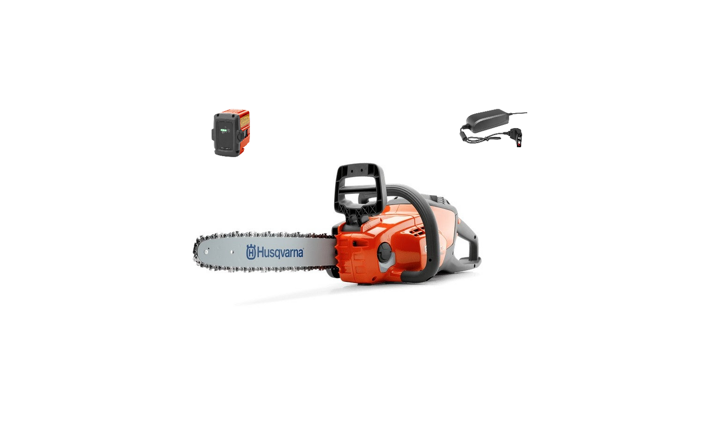 Tronçonneuse à batterie Husqvarna 120i pack avec batterie BLi20 + chargeur QC80