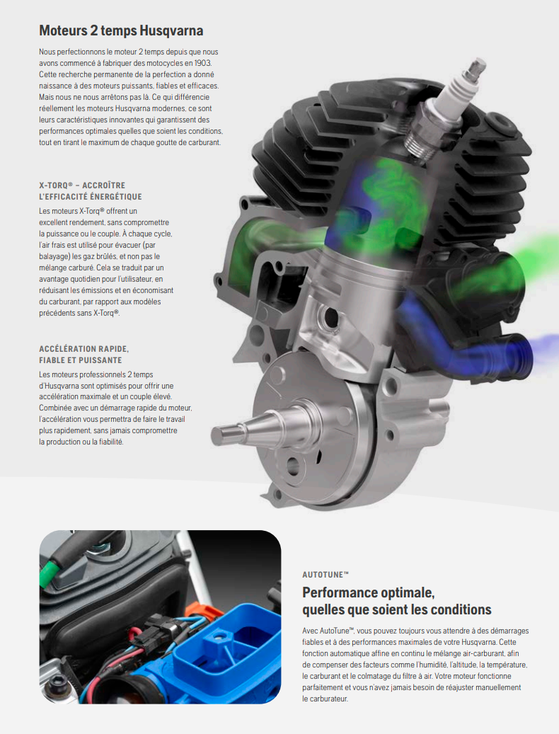 Tronçonneuse Husqvarna 562 XP Mark II - 3/8 - 1,5mm - 50cm - 59,8 cm3 - 5,9 kg