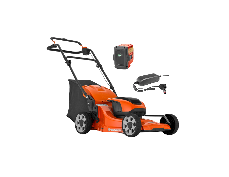 Tondeuse à batterie Husqvarna LC142i pack avec batterie 40-B140 + chargeur 40-C80