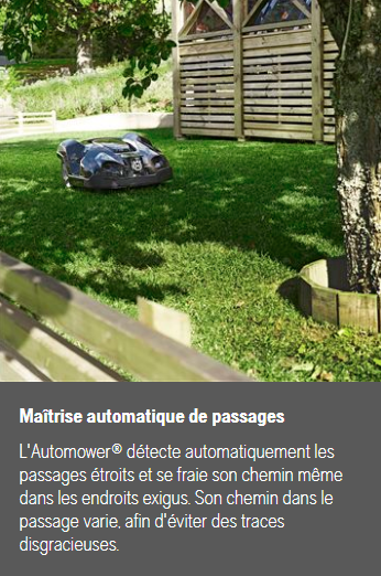 Robot tondeuse Husqvarna Automower 315 Mark II - Surface max 1500m2 - Pente max 40% (22°)