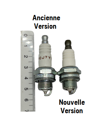 Bougie Champion RCJ7Y - Ancienne version