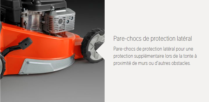 Tondeuse Husqvarna LC551VBP - 179cm3 - tractée - carter alu 51cm - ramassage - débrayage lame