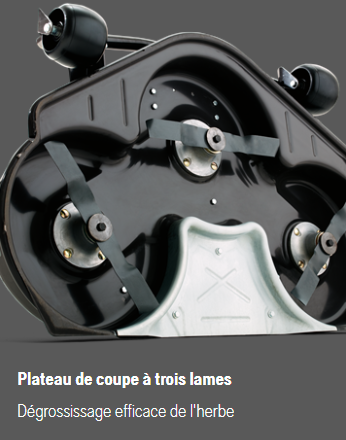 Rider Husqvarna R216T AWD - 4x4 - 656cm3 - carter 103cm - 3 lames