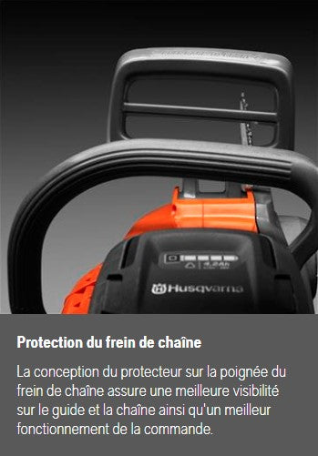 Tronçonneuse à batterie Husqvarna 120i pack avec batterie BLi20 + chargeur QC80