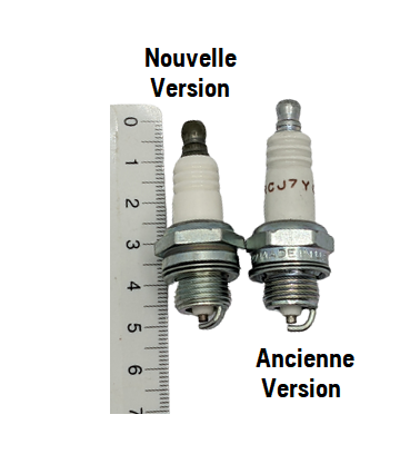 Bougie Champion RCJ7Y - Ancienne version