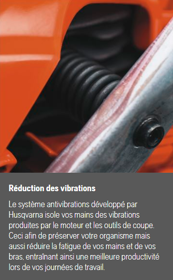 Tronçonneuse Husqvarna 572 XP - 3/8 - 1,5mm - Guide 50cm - 70,7 cm3 - 6,6 kg