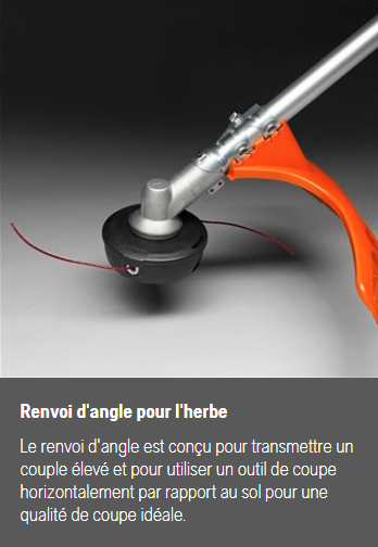 Débroussailleuse Husqvarna 545RX – 45,7 cm3 – 8,9 kg - Avec lame, harnais & tête nylon semi automatique