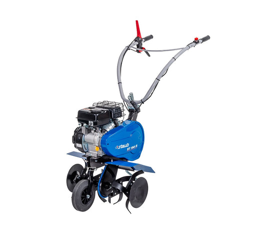 Motobineuse Staub ST 1941 R - 78,5cm3 - 1 vitesse avant / 1 vitesse arrière - 4 fraises - largeur de travail 50cm