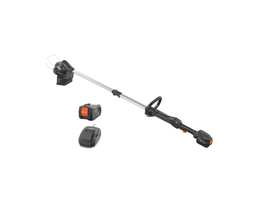 Coupe bordures à batterie Husqvarna Aspire T28-P4A pack avec batterie P4A 18-B45 + chargeur P4A 18-C70