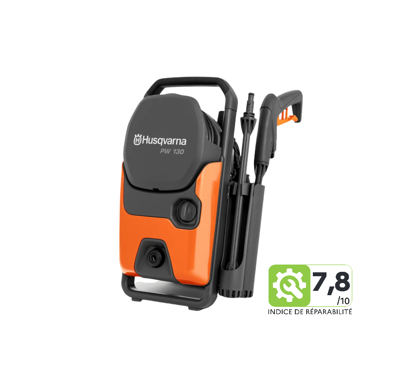 Nettoyeur Haute Pression Husqvarna PW130 - 125 bar - débit max 460 l/h