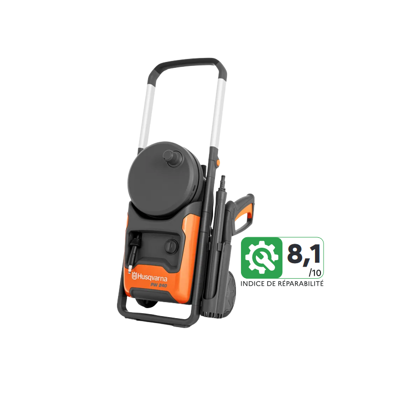 Nettoyeur Haute Pression Husqvarna PW240 - 135 bar - débit max 520 l/h