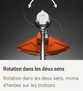 Débroussailleuse professionnelle à batterie Husqvarna 520iRX