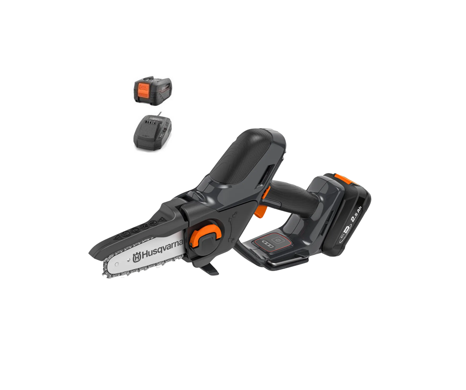 Scie à batterie Husqvarna Aspire P5-P4A pack avec batterie P4A 18-B45 + chargeur P4A 18-C70