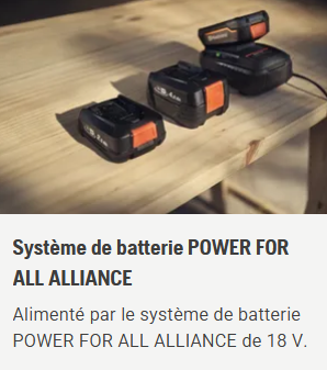 Souffleur à batterie Husqvarna Aspire B8X-P4A pack avec batterie P4A 18-B72 + chargeur P4A 18-C70