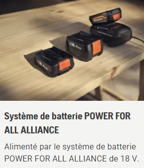 Scie à batterie Husqvarna Aspire P5-P4A pack avec batterie P4A 18-B45 + chargeur P4A 18-C70