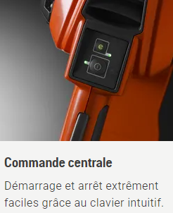 Tronçonneuse professionnelle à batterie Husqvarna 540iXP
