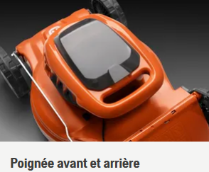 Tondeuse à batterie Husqvarna LC137i pack avec batterie 40-B140 + chargeur QC80