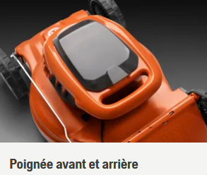 Tondeuse mulching à batterie Husqvarna LB144i pack avec batterie 40-B140 + chargeur 40-C80