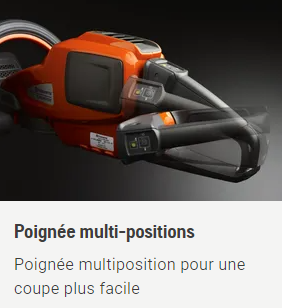 Taille haies professionnel à batterie Husqvarna 522iHD75