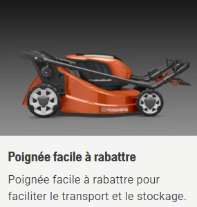 Tondeuse à batterie Husqvarna LC353iVX