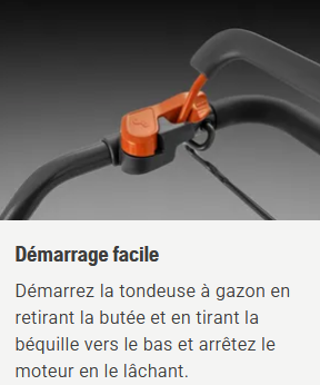 Tondeuse à batterie Husqvarna LC142i pack avec batterie 40-B140 + chargeur 40-C80