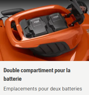 Tondeuse à batterie Husqvarna LC353iVX